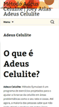 Mobile Screenshot of metodoadeuscelulite.com